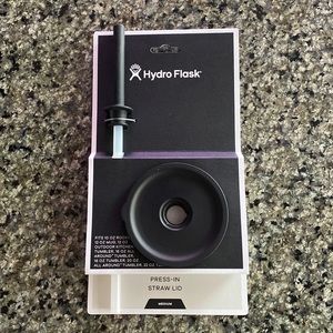 NWT Hydro Flask Press-In Straw Lid